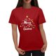thumbnail image 5 of Blusas para las Mujeres Casual, Navidad Impresión Cuello Redondo Blusa de Moda, Fiesta de Fiesta Camiseta Top, 5 of 8