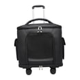 thumbnail image 2 of Almencla Cat Carrier Breathable Pet Rolling Carrier for Small Dogs Large Cats Outdoor Black, 2 of 8