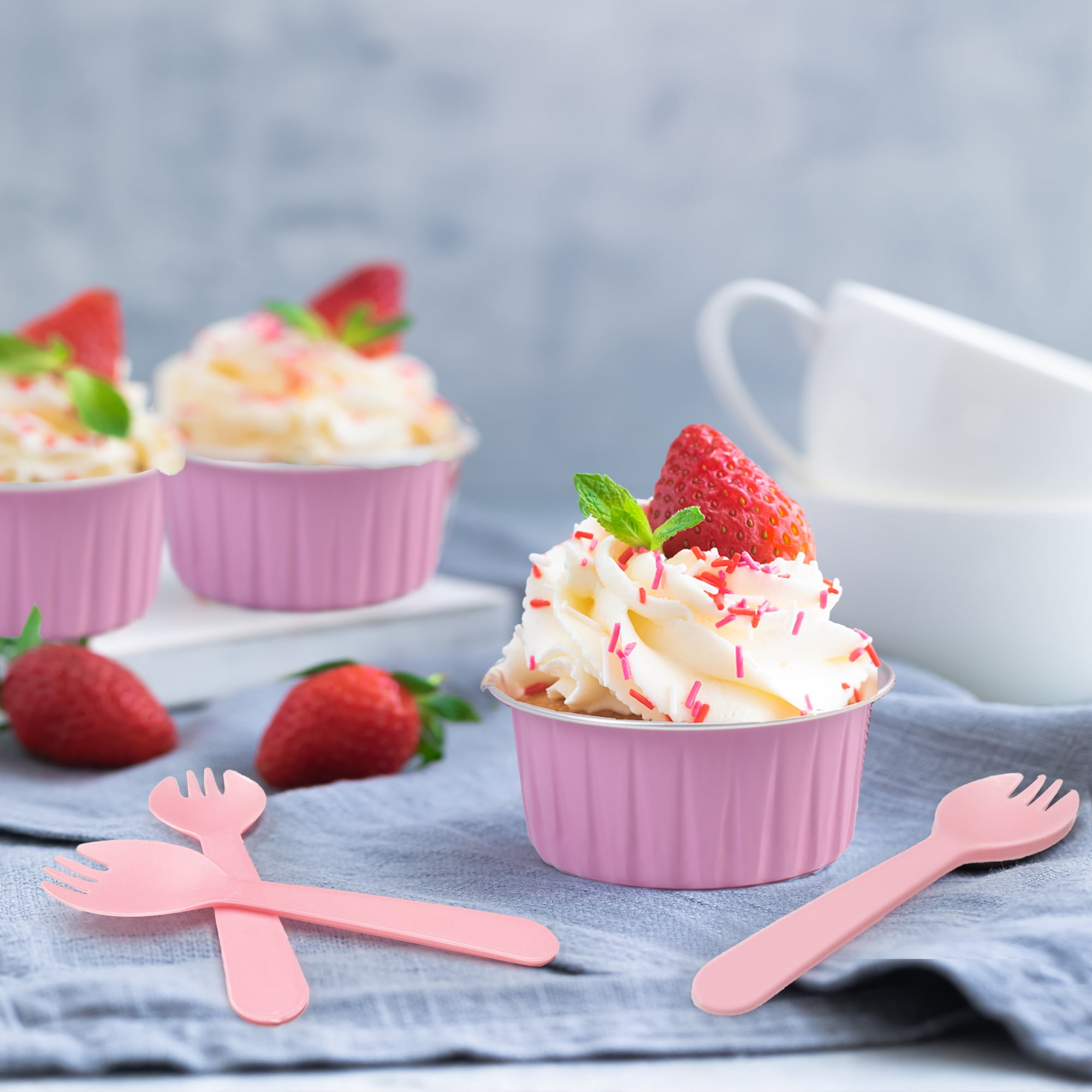 Foil Baking Cups & Cupcake Liners - Box and Wrap