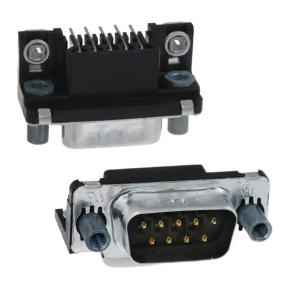 5747840-5 Connector 9 Position D-Sub Plug, Male Pins