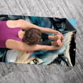 thumbnail image 5 of Wolf Yoga Towel with Storage Bag - 72.8"x26.8" for Yoga, Pilates, Fitness - Yoga Blanket, Yoga Towels, Gym Towel Included, 5 of 6