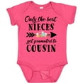 thumbnail image 3 of Inktastic Only the Best Nieces Get Promoted to Cousin Boys or Girls Baby Bodysuit, 3 of 5