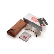 Ray-Ban RB3025 Classic Aviator Sunglasses, 55MM, Gradient Lens