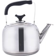 thumbnail image 1 of GFDYREE 1pc Pot Water Kettle Cordless Heater Metal Teakettle for Induction Cooker Outdoor Tea Maker Travel, 1 of 7