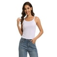 thumbnail image 6 of Strap Camisole Tank Tops for Women Basic Slim-Fit Cami Undershirts, 6 of 6