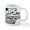 White, variant on CafePress - Oops Did I Roll My Eyes Out Loud - 11 oz Ceramic Mug - Novelty Coffee Tea Cup