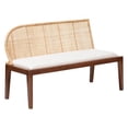 thumbnail image 2 of bali & pari Okinawa 2-Piece Corner Bench Set with Cushion Dining Nook Seating, 2 of 6