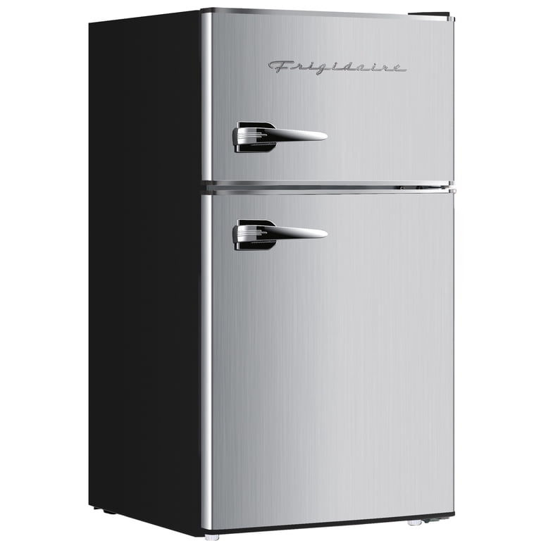 Frigidaire 3.1 Cu. Ft. Retro Refrigerator with Freezer, Platinum photo 1