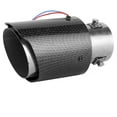 thumbnail image 3 of Punta De Escape LED Punta De Escape LED Tubo De Escape Y Junta Tubo De Escape Silenciador De Garganta Trasera Ajuste De Punta LED Entrada De Reemplazo De Automóvil Salida De 63 Mm, 3 of 7