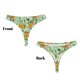 thumbnail image 3 of Fotbe Tangerine Tanga Sin Costuras para Mujer con Estampado – Panties Invisibles, Transpirables y Cómodos para Uso Diario-4X-Large, 3 of 6