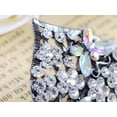 thumbnail image 4 of Womens Floral y Tone Crystal Rhinestone Insect Butterfly Love Flower Heart Brooch Pin, 4 of 5