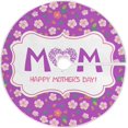 thumbnail image 1 of FMSHPON Happy Mother's Day Flowers Xmas Christmas Tree Skirt Stand Mat for Holiday Party Decoration Indoor Outdoor 48 inches, 1 of 6