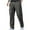 Army Green, variant on Honeeladyy Men's Fleece Lined Pants Sweatpants Straight Leg Cotton Open Bottem Yoga Thermal Pockets Dress Pants for Men