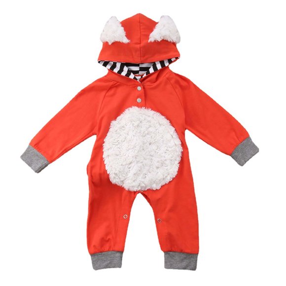 RXIRUCGD Vêtements pour Enfants en Petits Garçons et Filles Bébé Mignon Grenouillère à Manches Longues ( Rouge, Taille : 1 Mois )