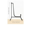thumbnail image 2 of AQITTI 2 Pack Improved Anti Slip Plate Stands for Display 8 Inch Plate Holder Display Stand Picture Frame Holder Stand Black Easel Stands for Photo Decorative Plate Tablets and, 2 of 9