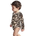 thumbnail image 3 of Xecao Pug Print Baby unisex-baby Cotton Long-sleeve Bodysuits-3 Months, 3 of 6