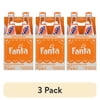 (3 pack) Fanta Orange Soda Pop, 355 mL, 4 Pack Glass Bottles