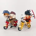 thumbnail image 2 of Figura de Dragon Ball en motocicleta, Tortuga inmortal Goku, modelo de muñeca de caja ciega de moda, adorno de coche de escritorio, venta al por mayor, 2 of 5