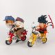 thumbnail image 2 of Figura de Dragon Ball en motocicleta, Tortuga inmortal Goku, modelo de muñeca de caja ciega de moda, adorno de coche de escritorio, venta al por mayor, 2 of 5