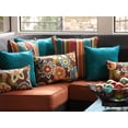 thumbnail image 4 of Pillow Perfect 499895 Anniewestport Réversible Rectangle Jeter Oreiller (Lot de 2), 4 of 4