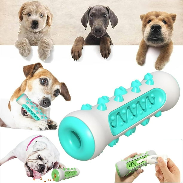XINQIHANG The Poochchew 2024 Best Dog Chew Toothbrush Dog Teeth Cleaning Toy for Aggressive Chewers 360 Dog Toothbrush Chew Toy IQ Training Molar