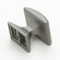 thumbnail image 2 of GlideRite 1-1/4 in. Domed Convex Square Cabinet Knob, Graphite Gray - 5740-GPH, 10 Pack, 2 of 4
