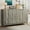 Grey, variant on TrumanPick Modern Sideboard buffet cabinet with storage, Kitchen Storage Cabinet with Retro style 4 Doors for Living Room Dining Room Entryway Hallway