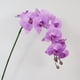 thumbnail image 1 of Tallos de orquídeas Flores artificiales Real Touch Látex Faux Phalaenopsis Ramas 9 Flores grandes 38 pulgadas brillar Juguete, 1 of 6