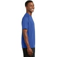 thumbnail image 2 of Sport-Tek Dry Zone Short Sleeve Raglan T-Shirt. T473 - M True Royal, 2 of 3
