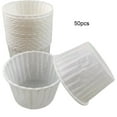 thumbnail image 2 of Travelwant 50Pcs Jumbo Cupcake Liners Greaseproof Paper - Food Grade Odorless Muffin Baking Cups Cupcake Wrappers for Wedding Birthday, Natural, 2 of 7
