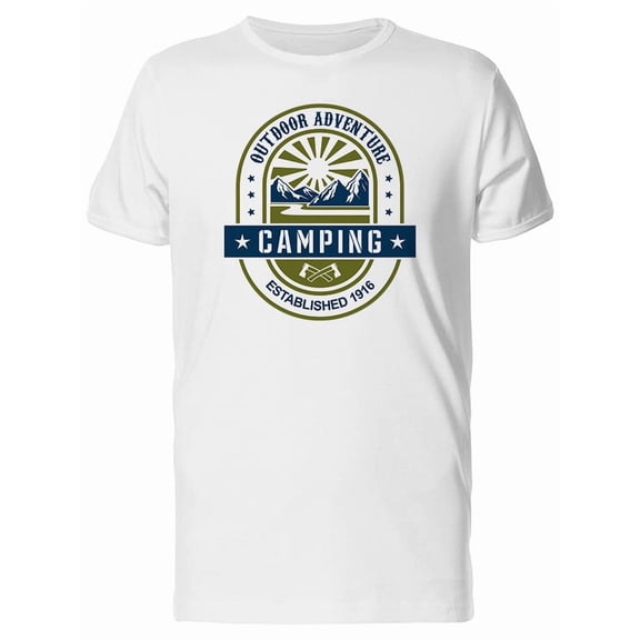 Outdoor Adventure Camping Tee Men's -Image by Shutterstock