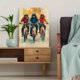 thumbnail image 5 of Qisvanset Framed Canvas Wall Art 12x16 Inch Cool Biker Animal Kids Room Bright Wall Decor, 5 of 5