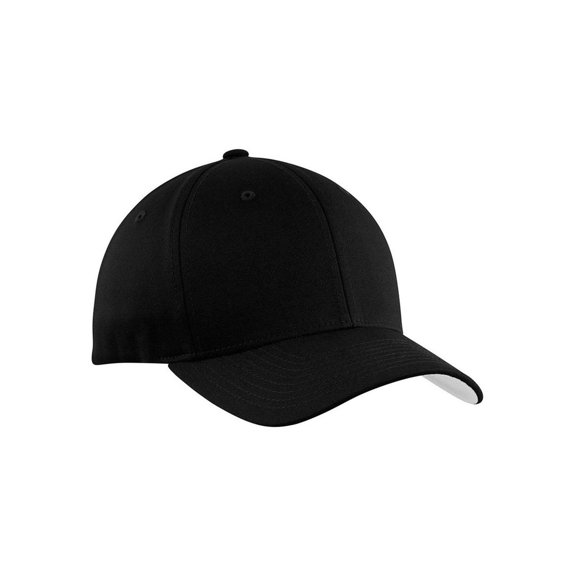 Port Authority Men's Flexfit Cotton Twill Cap Small-Medium Black