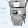 thumbnail image 4 of 2 in 1 Baby Door Jumper, Adjustable Strap and Seat for 6-24 Months Infant Toddler, Grey, 4 of 8
