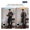 thumbnail image 3 of Ventilador Calentador Purificador 3 En 1 82cm Esquimal Color Grafito, 3 of 8