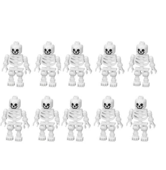 lego skeleton swivel arms