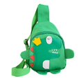 thumbnail image 3 of bolsa cruzada para niños,Bolsa de pecho de dinosaurio Mochila para niños Bolsa cruzada,Regalo de cumpleaños Bolsa para niños Bolsas para niños de dibujos animados de nailon,bolso de verde, 3 of 9