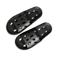 thumbnail image 5 of ZACPNCV Men's Large Hole EVA Shower Slippers Quick Dry Non Slip Anti Odor Bathroom Sandals Comfort Summer, 5 of 8