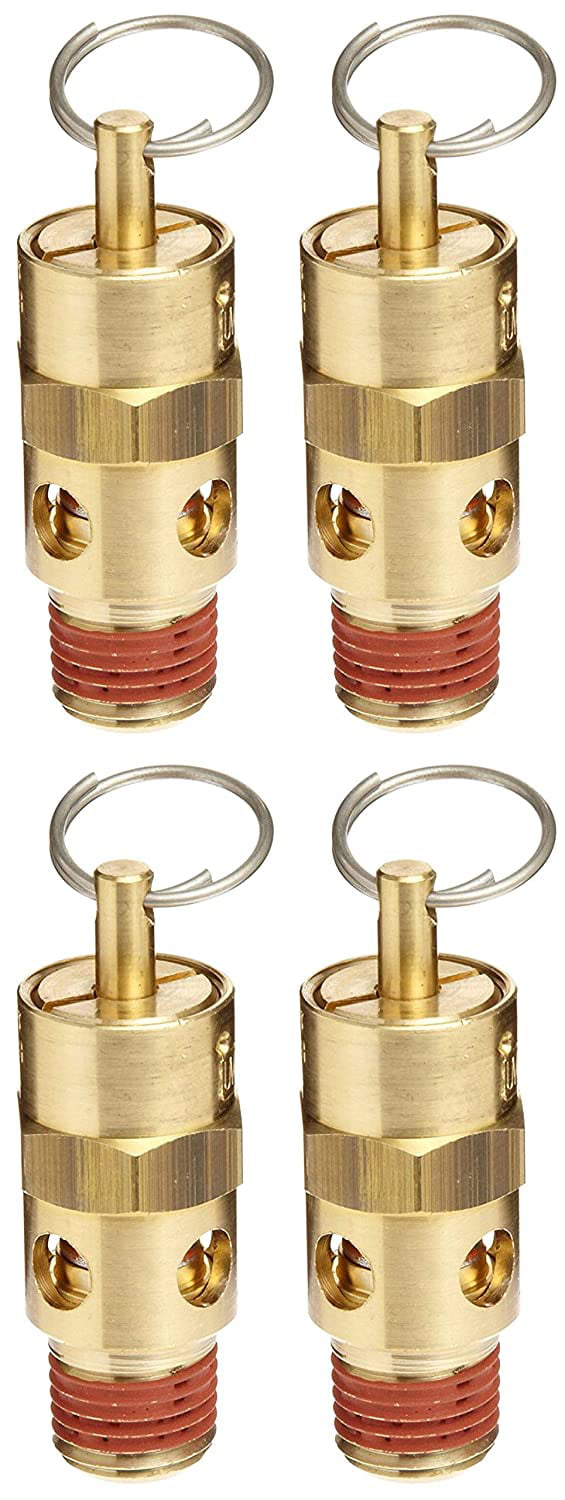 Details about   1/4 Brass Ball Valve Male to Male Thread Shut-Off Valve Gas Air Fluid Red 