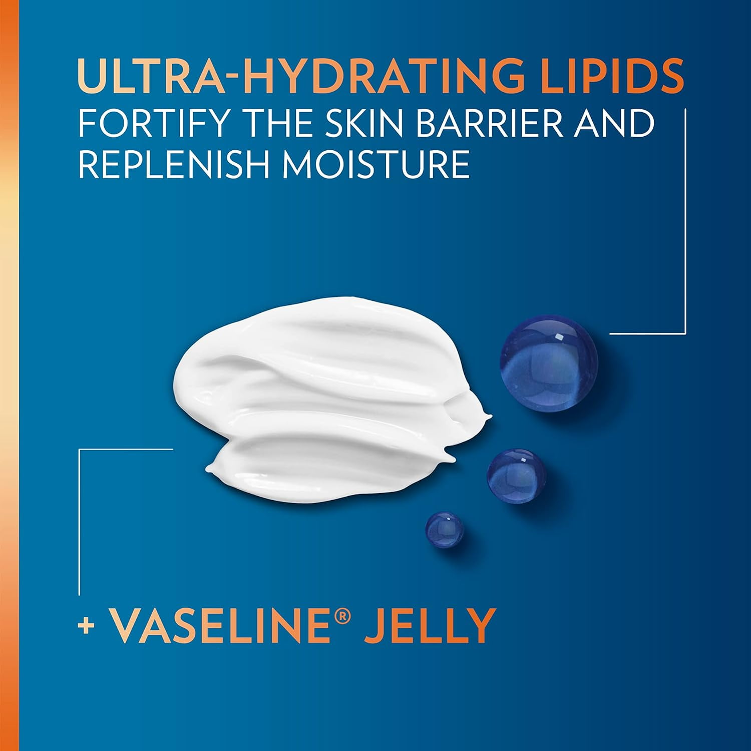 Vaseline Lotion for Dry Skin - Men Extra Strength Lotion, Fast-Absorbing Body Lotion Jelly and Ultra-Hydrating Lipids, 3-in-1 Body, Face, & Hands, 10 Oz Ea (Pack of 2)