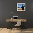 thumbnail image 3 of Kaveney, Wendy 29x26 White Modern Wood Framed Museum Art Print Titled - Namibia, Sossusvlei Dead trees with sand dune, 3 of 4