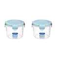 thumbnail image 1 of Wosthever Hebilla de plástico PP transparente, latas selladas, soportes redondos para tanque de almacenamiento de cereales, contenedores de cocina Type6 NO6 Wosthever CBP055772, 1 of 5