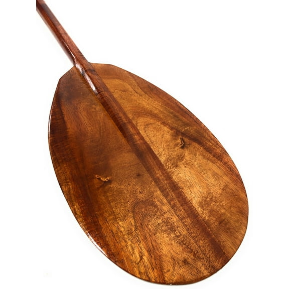 AAA Watermarks Curls Hawaiian Koa Paddle 60" Steersman | #koa3200