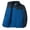 Blue, variant on Men Fleece Pullover Quarter Zip Stand Collar Lightweight Long Sleeve Sweatshirt Casual Solid Top for Daily Wear Outdoor Layer