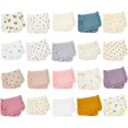 FENGKids Face Towel Baby Drooling Bib Wash Cloth Cotton Muslin