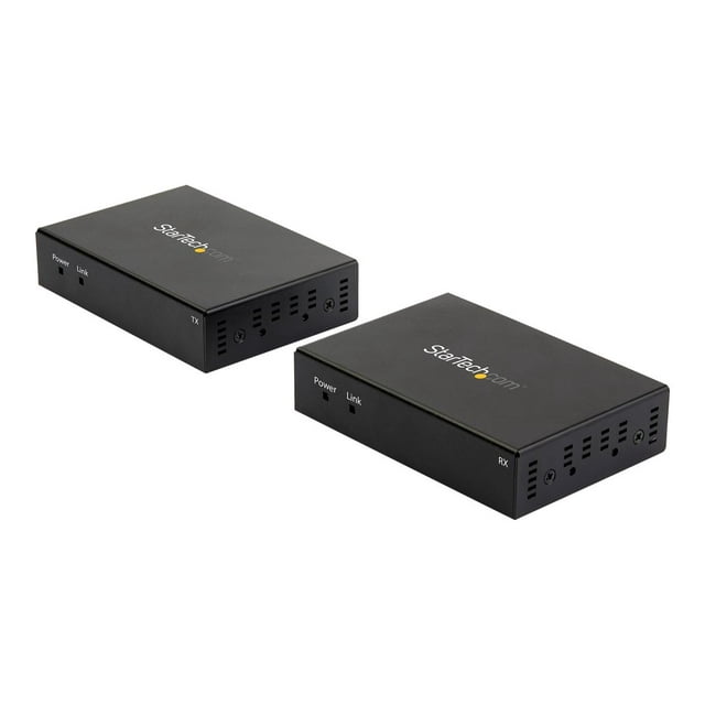 StarTech.com HDMI over CAT6 Extender - 4K 60Hz - 330ft / 100m - IR Support - HDMI Balun - 4K Video over CAT6 (ST121HD20L) - Video/audio/infrared extender - HDMI - over CAT 6 - up to 459 ft