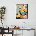 thumbnail image 4 of Stupell Industries Contemporary Orange & Lemon Bowl Black Framed Giclee Art, 16 x 20, by LSR Design Studio, 4 of 8