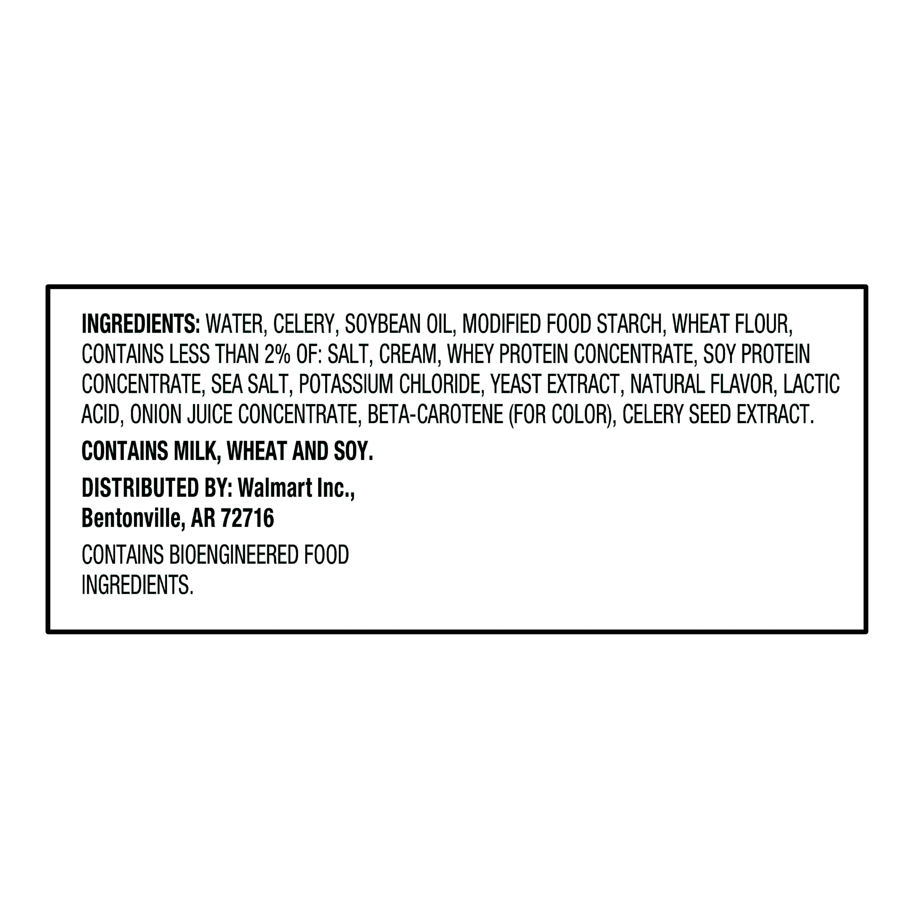 Great Value Cream of Celery Condensed Soup, 10.5 oz