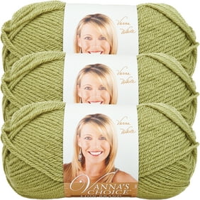 Lion Brand Vanna's Choice Yarn-Dusty Green, Multipack Of 3