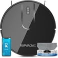thumbnail image 1 of ROPVACNIC Robot Vacuum Cleaner and Mop Combined with Suction Power of 4000Pa, Custom Cleaning Settings, Robot Vacuum Cleaner, Self Charge, Advanced Obstacle Avoidance, 1 of 6